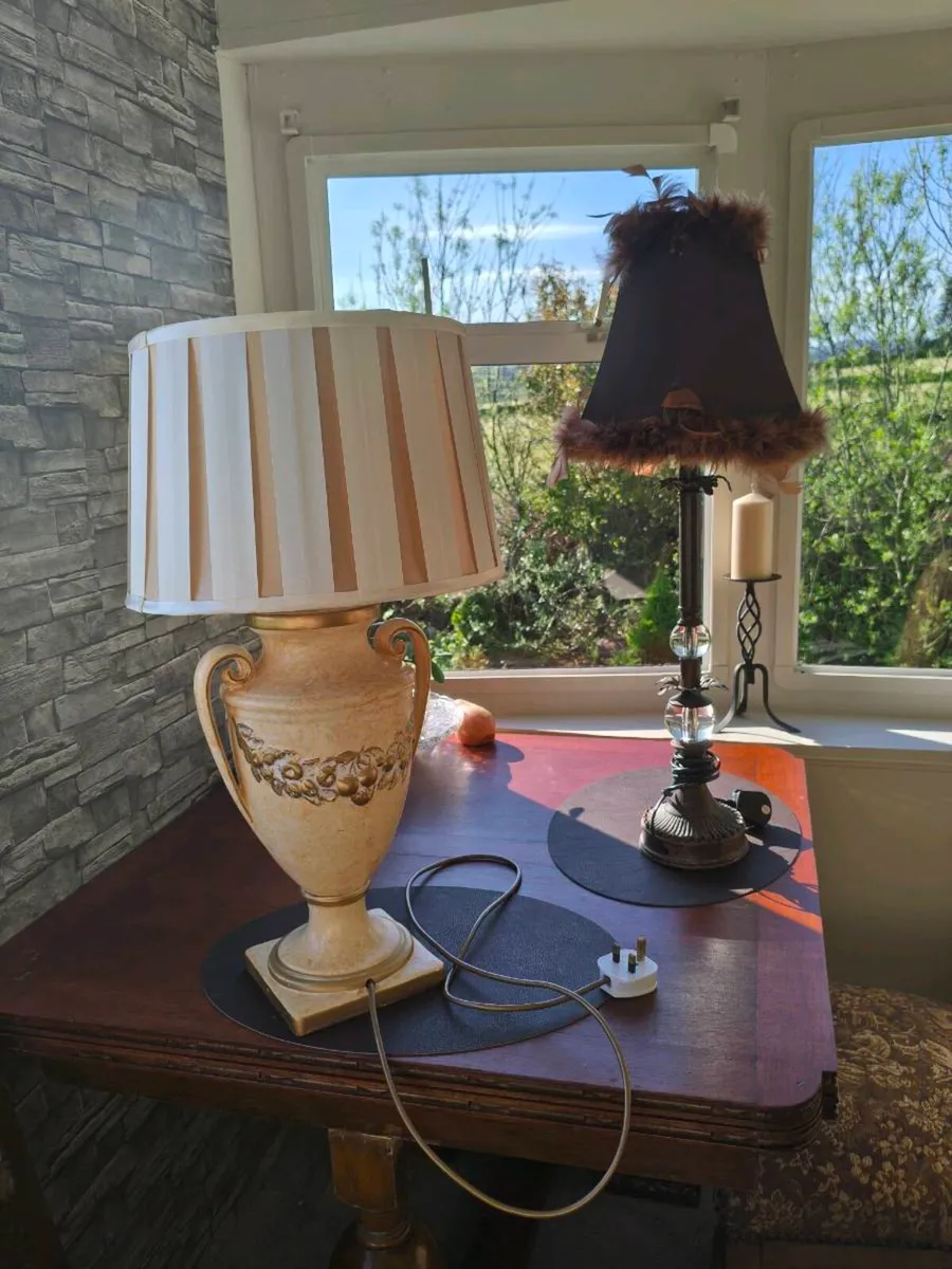 2 beautiful new lamps together 40euro - Image 2