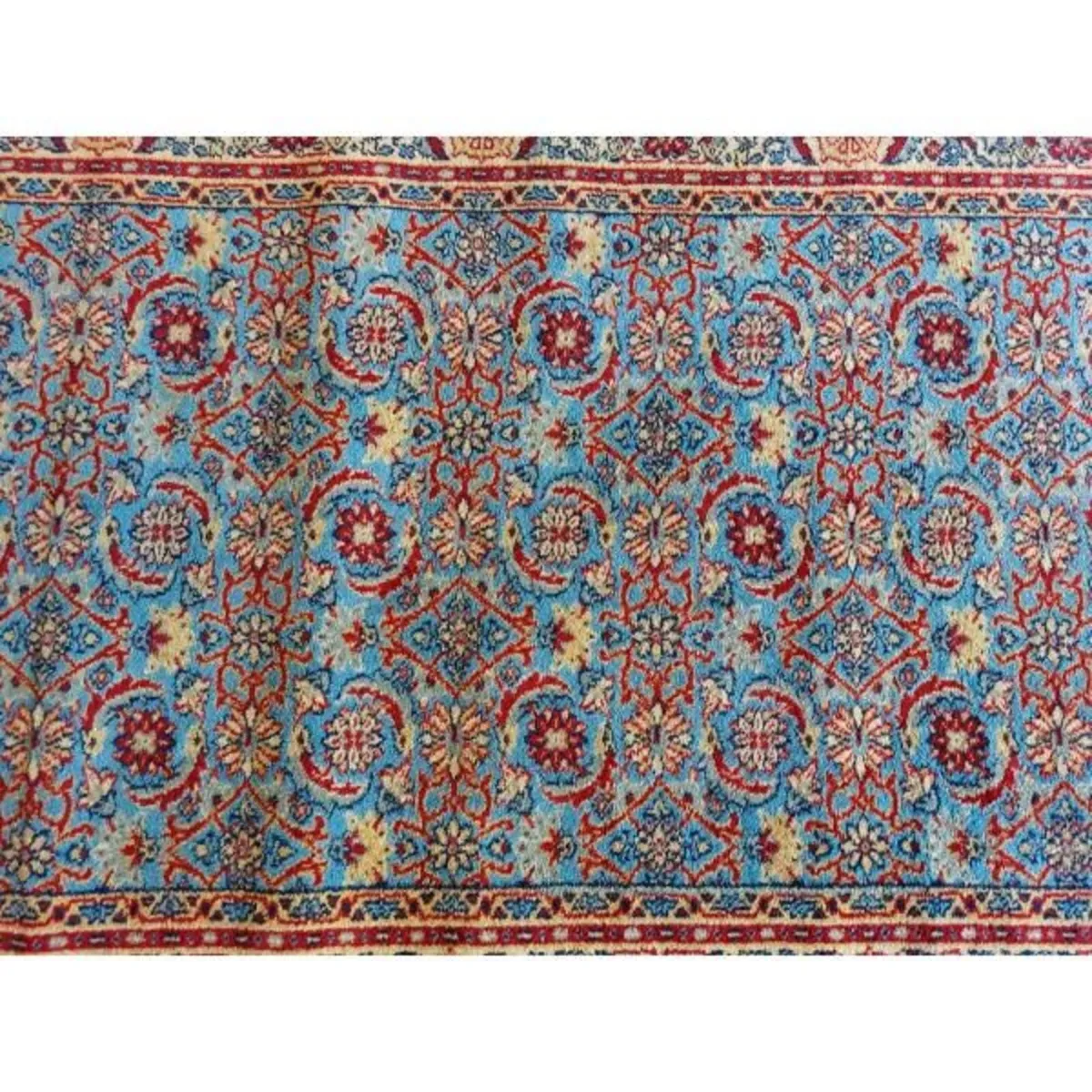 Reclaimed Blue Hotel Rug – 223.5cm x 121.5cm – KAS - Image 4