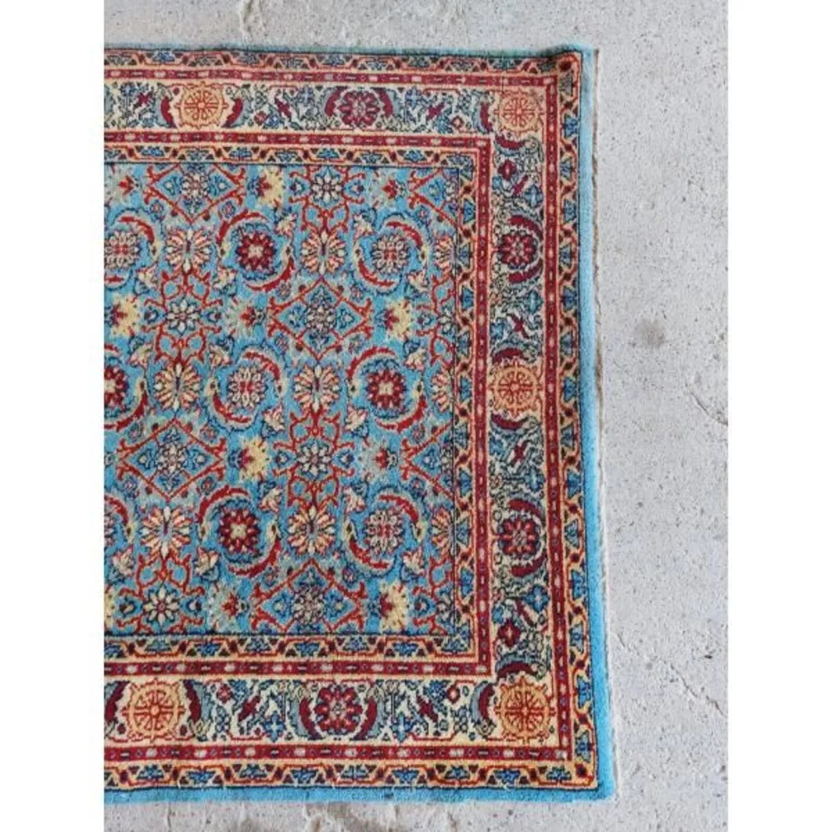 Reclaimed Blue Hotel Rug – 223.5cm x 121.5cm – KAS - Image 3