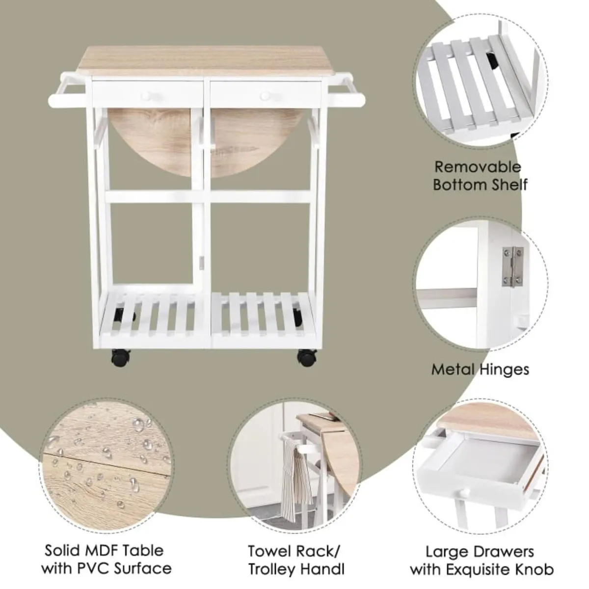 Industrial Rectangular Bar Table Set with 4 Stools - Image 2