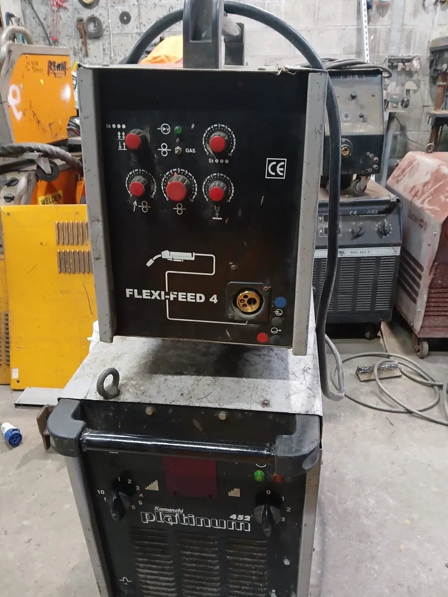 single phase heavy duty 450 amp mig welder - Image 3