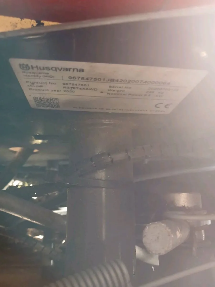 Husqvarna 316 TX s  / 112 combi deck - Image 3