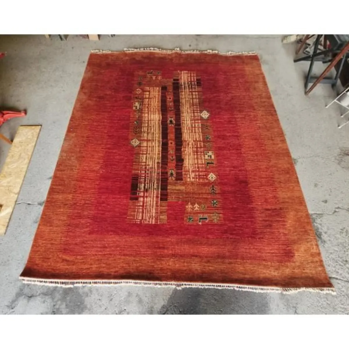 Gabbeh Rug KASRUG43  281cm x 245cm - Image 2
