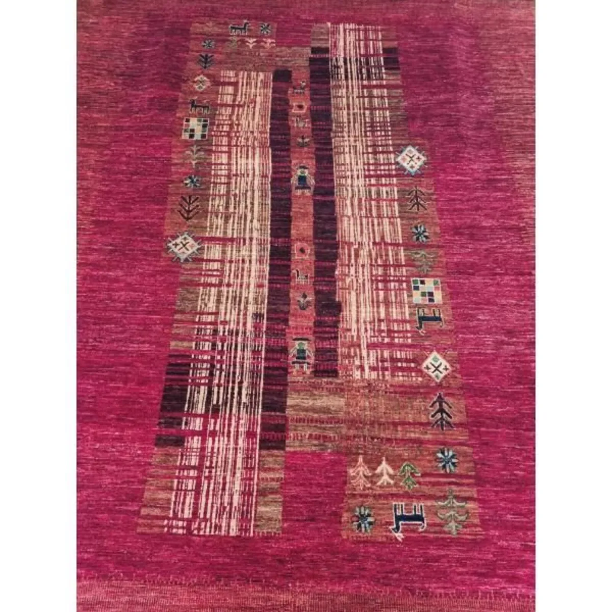 Gabbeh Rug KASRUG43  281cm x 245cm - Image 3