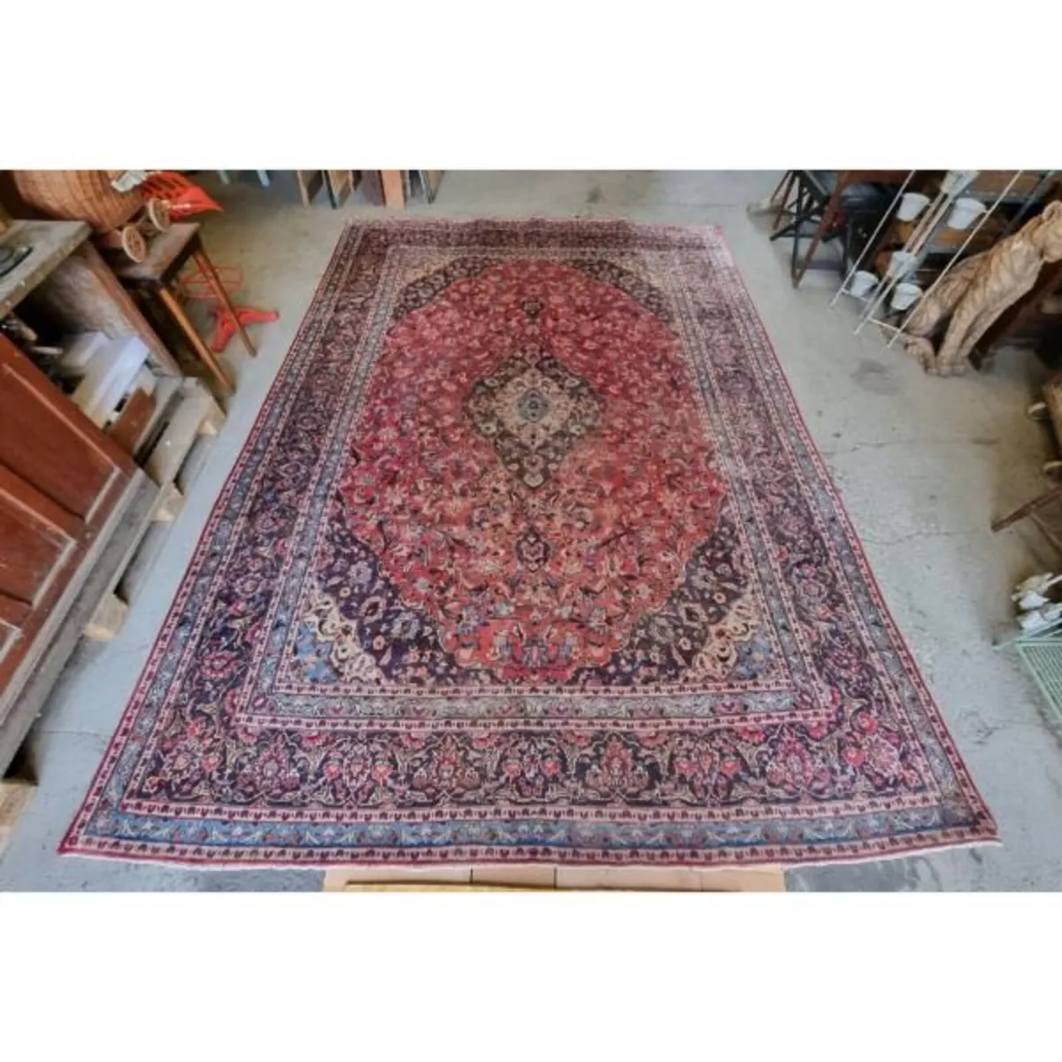 Kashan Rug KASRUG40  390cm x 285cm - Image 2
