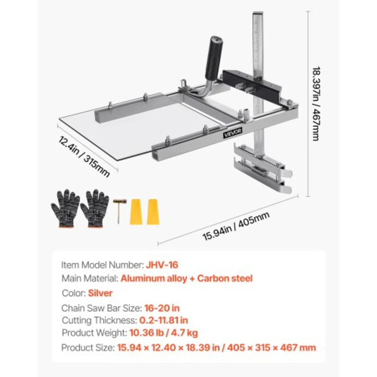 Chainsaw Mill, Portable Sawmill Fits 41-51 cm Plan - Image 1