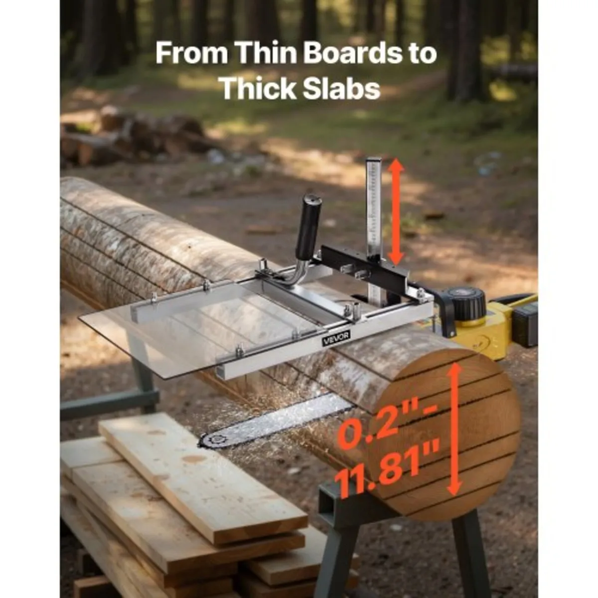 Rail Mill Guide System, 4.57 m 6 Crossbar Chainsaw - Image 3