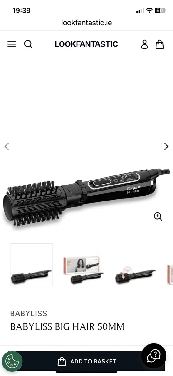 Babyliss Big Hair rotator blow dry brush - Image 1