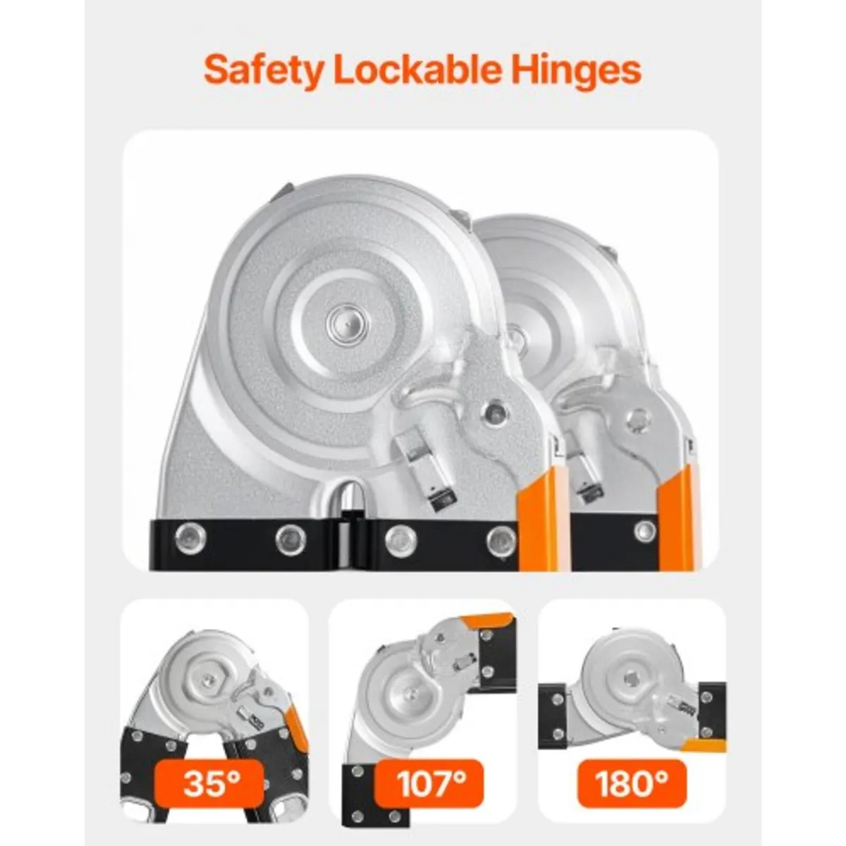 Multi-Purpose Folding Ladder, 7-in-1 Tall Extensio - Image 3