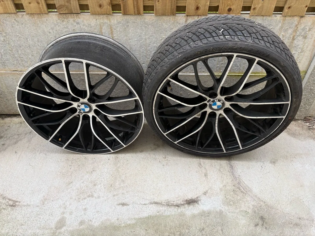 20 inch Genuine BMW alloys x 3 - Image 3