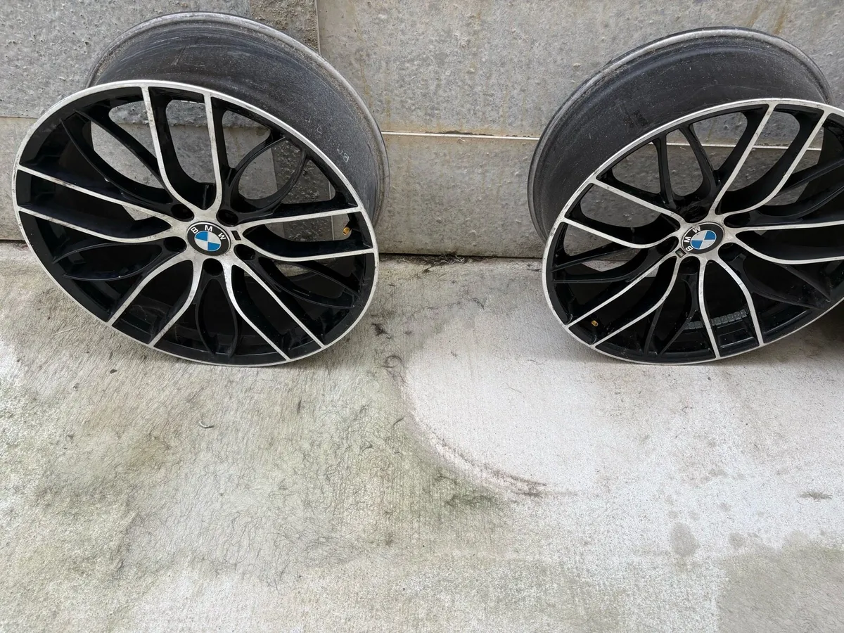 20 inch Genuine BMW alloys x 3 - Image 2