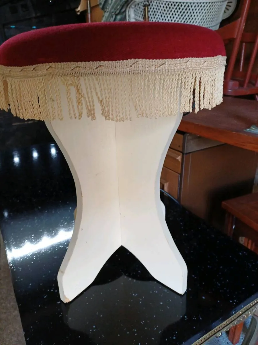 Vintage Vanity/Piano Stool - Image 3