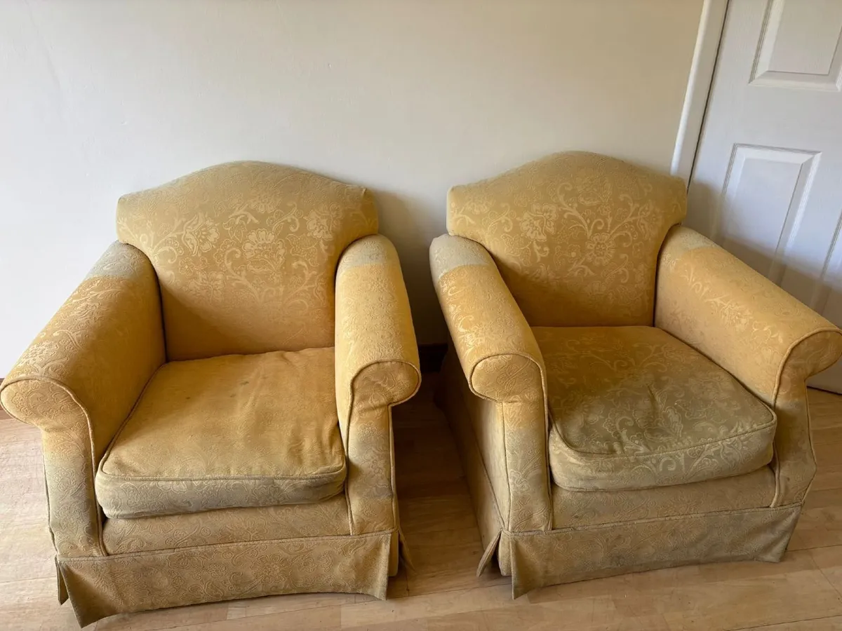 Couch & 2 arm chairs - Image 2