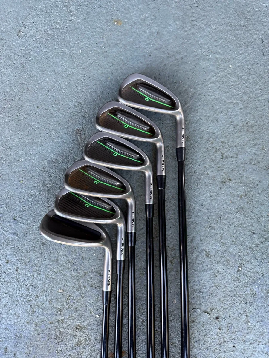 Ping Prodi G Junior irons + Ping fairway wood - Image 1