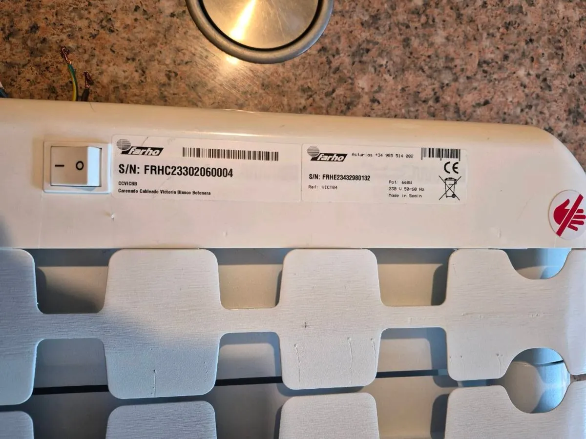 Farmhouse Victoria 4 panel electric heater - Image 4