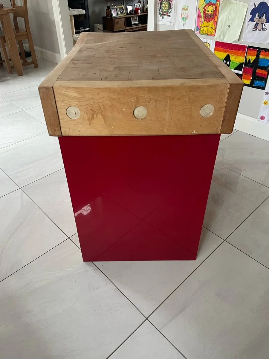 Butchers Block Kitchen Island - Image 3