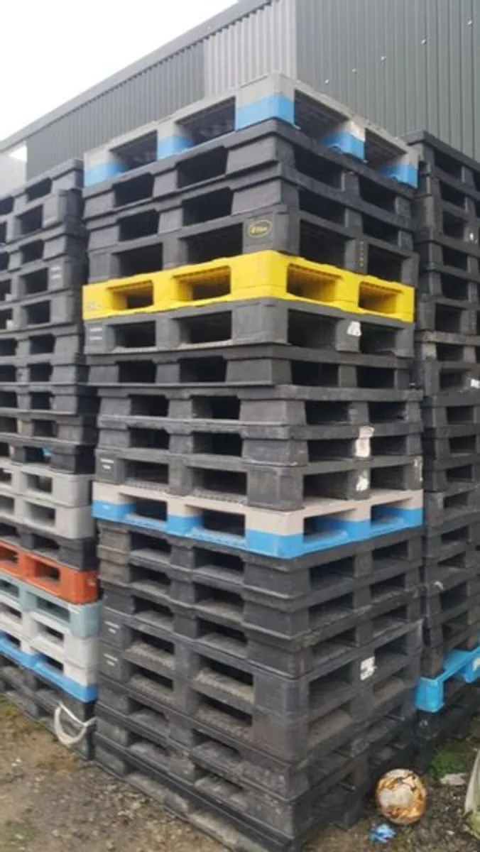 Plastic pallets - Image 1