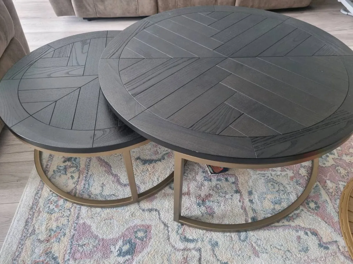 Grey Ash Nested coffee table