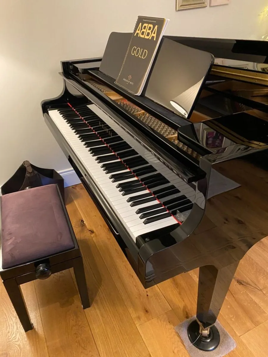 Kawai GM10 Baby Grand Piano and Piano Stool - Image 4