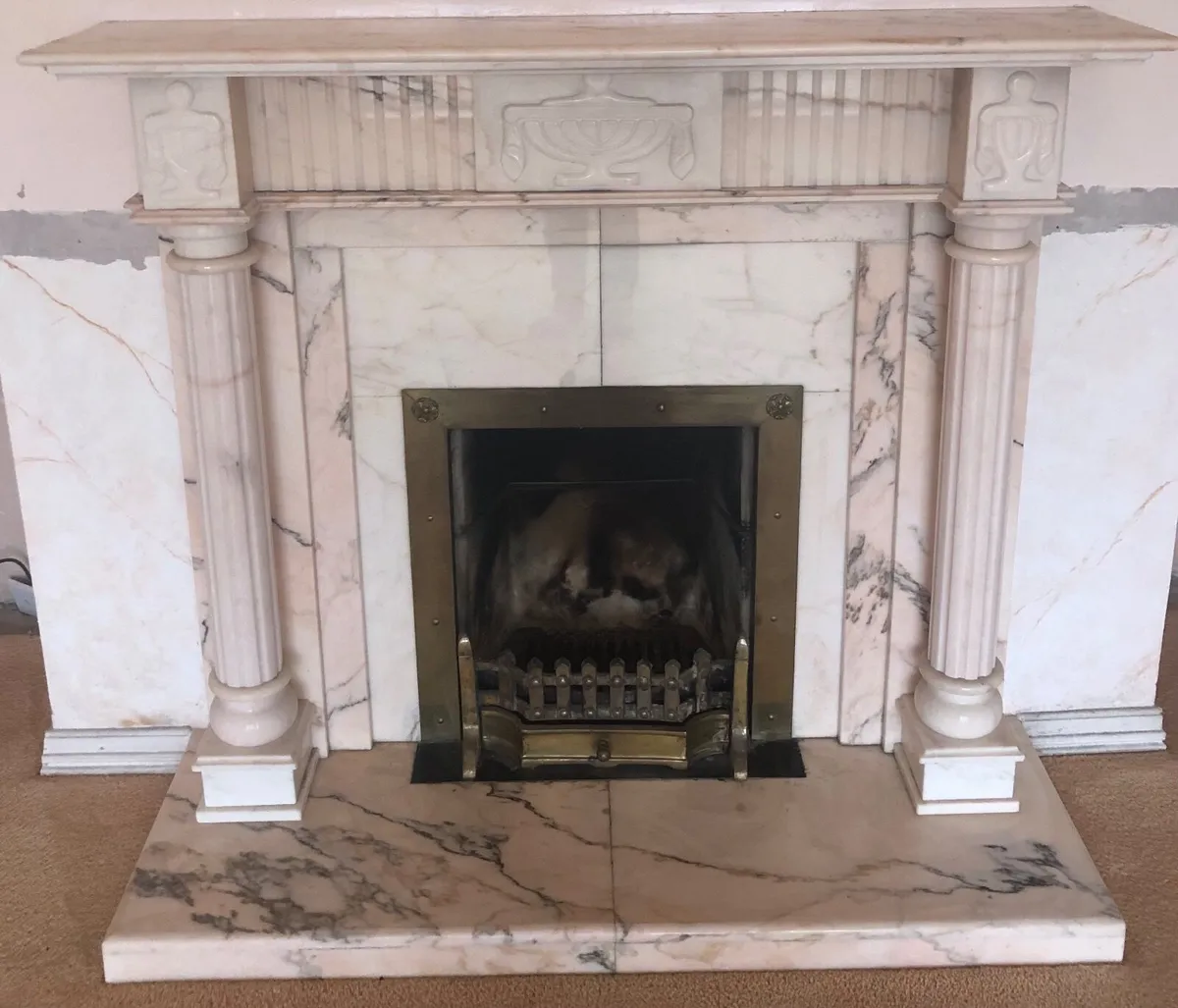 Marble mantle piece - Image 2