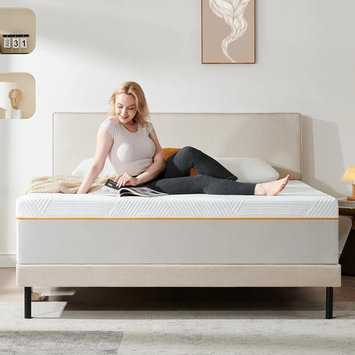 Single mattresses Memory Foam Mattress High-Densit - Image 2