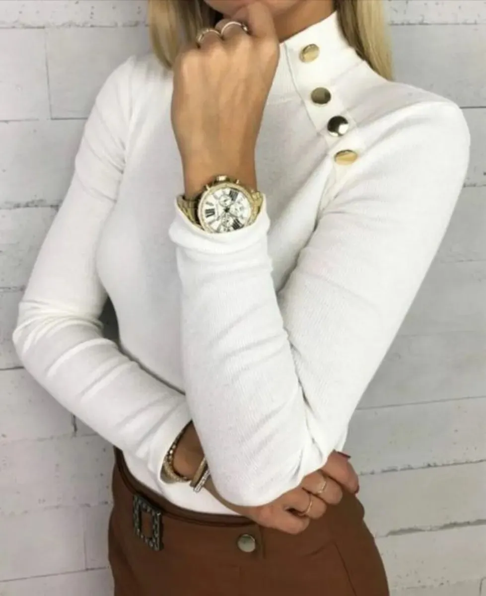 Women khaky blouse - Image 3