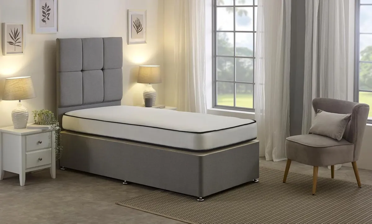 Dual Sided Single Mattress 90x190cm 17cm Deep - Image 4