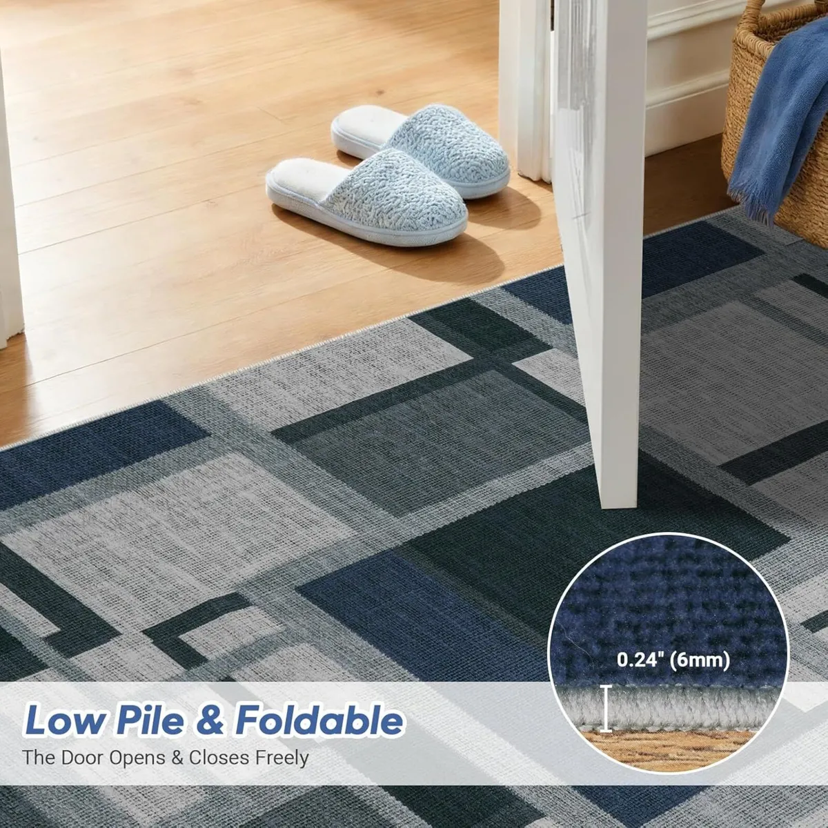 Large Rugs for Living Room 160x230 cm - Printed - Image 4