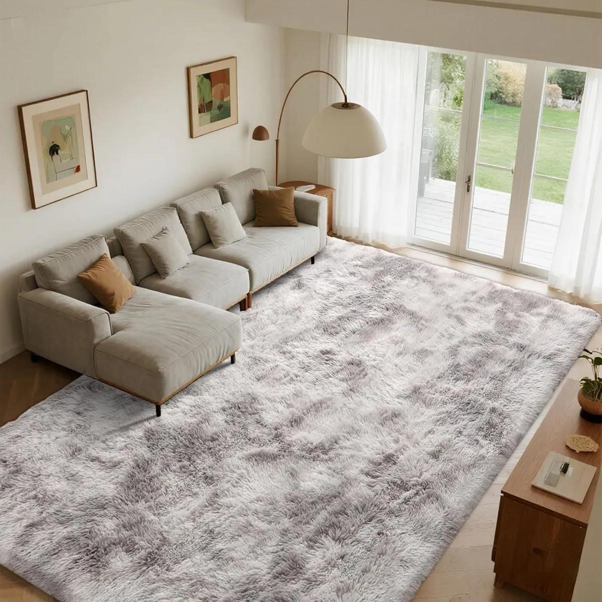 Rugs Living Room Fluffy Rug for Bedroom Baby - Image 1