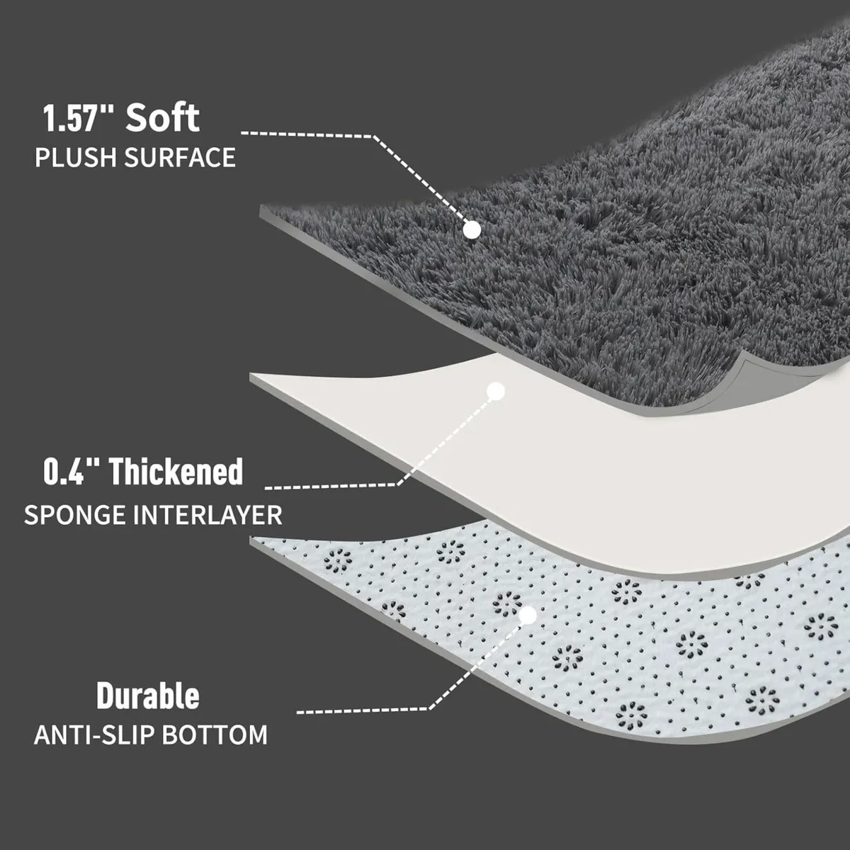 Rugs Living Room 240x300 cm Area for Bedroom - Image 3