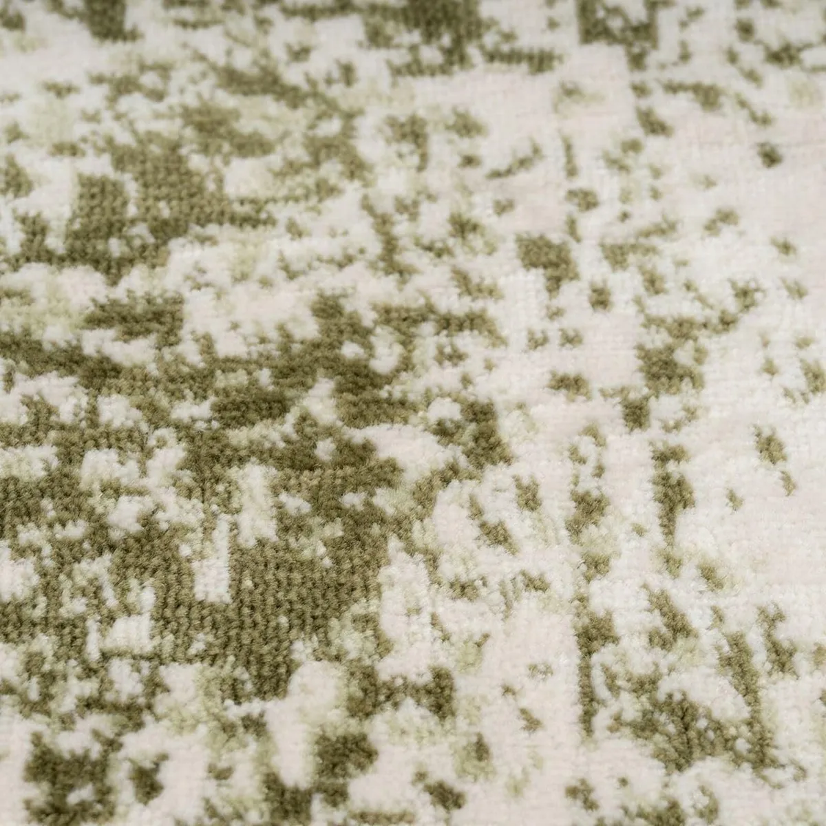 Modern Green Distressed Abstract Living Room Area - Image 4