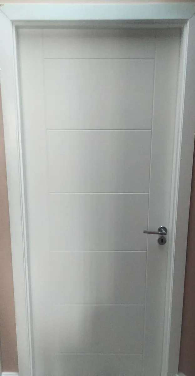 Solid white wooden Doors - Image 1