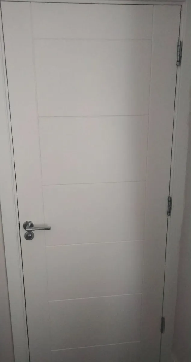 Solid white wooden Doors - Image 2