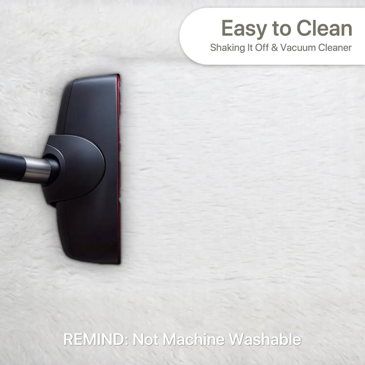 Fluffy Rugs for Bedrooms 200x280cm Large 3cm Pile - Image 4