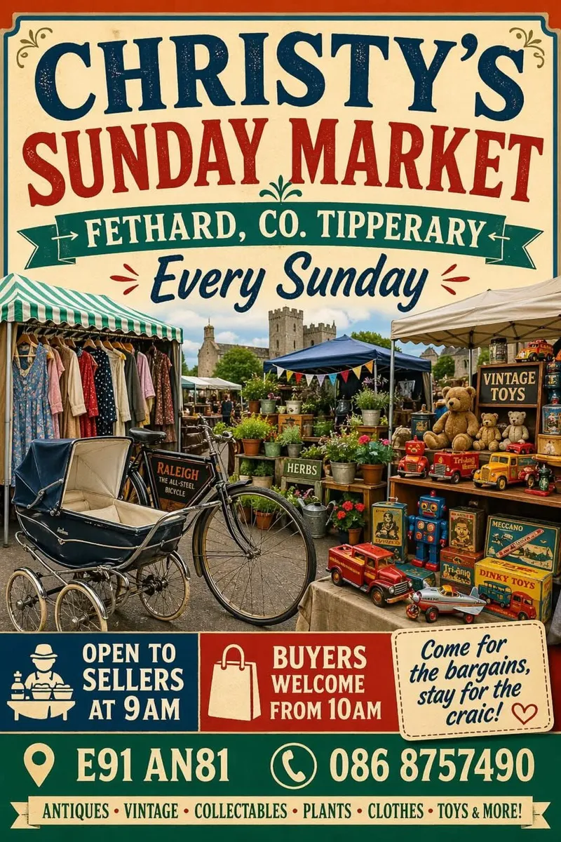 Take a stall with us on Sunday - Image 1