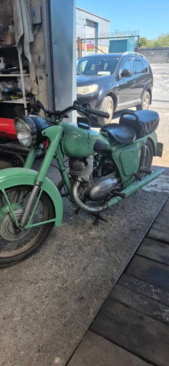 1958 years IZ 57 Soviet motorcycle - Image 1