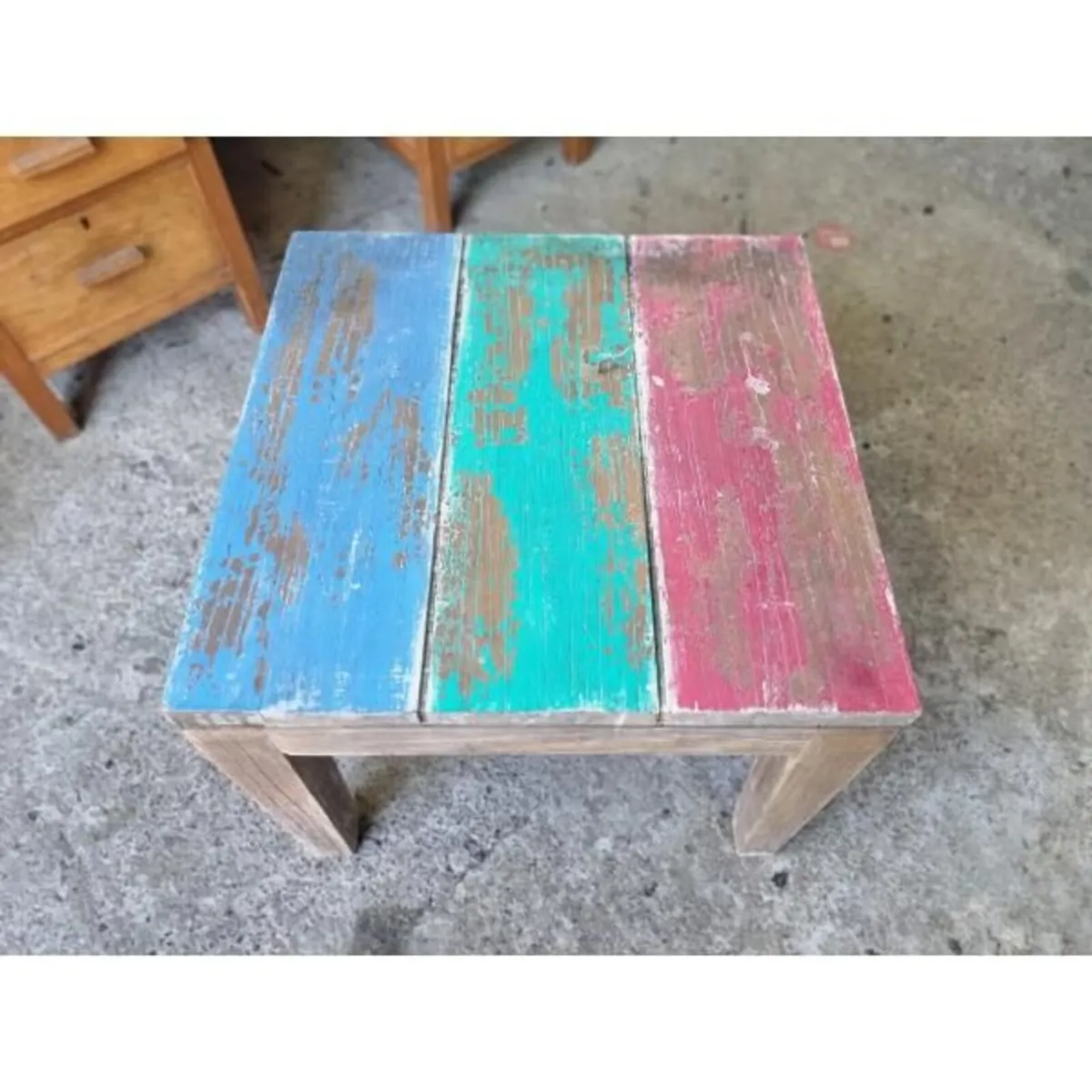 Table Multi Coloured Top D3147 - Image 3