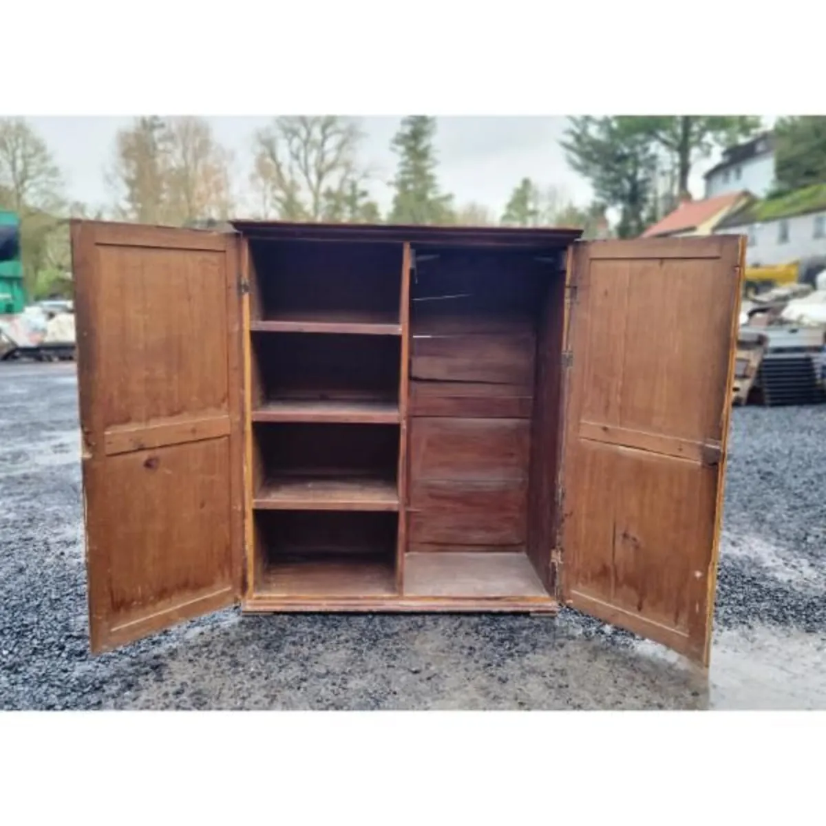 Pine Cupboard/Wardrobe KAS1089 - Image 4