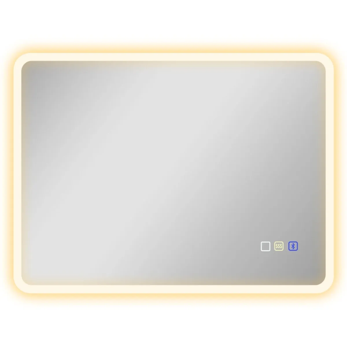 60 x 80 cm Backlit Illuminated Bathroom Mirror wit - Image 1
