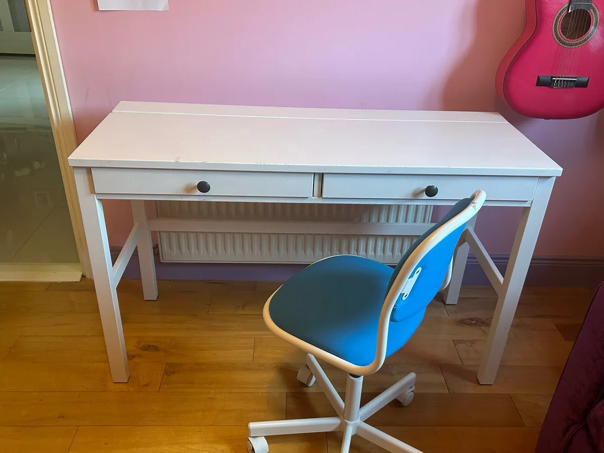Study Desk and Chair - Image 1