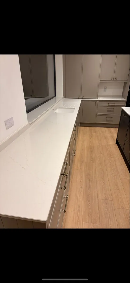 Persian White Quartz Countertop - Image 3