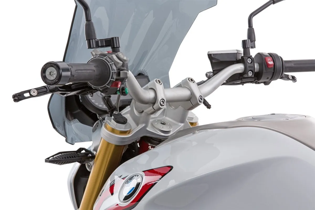 BMW R1250R ergo bar risers - Image 2