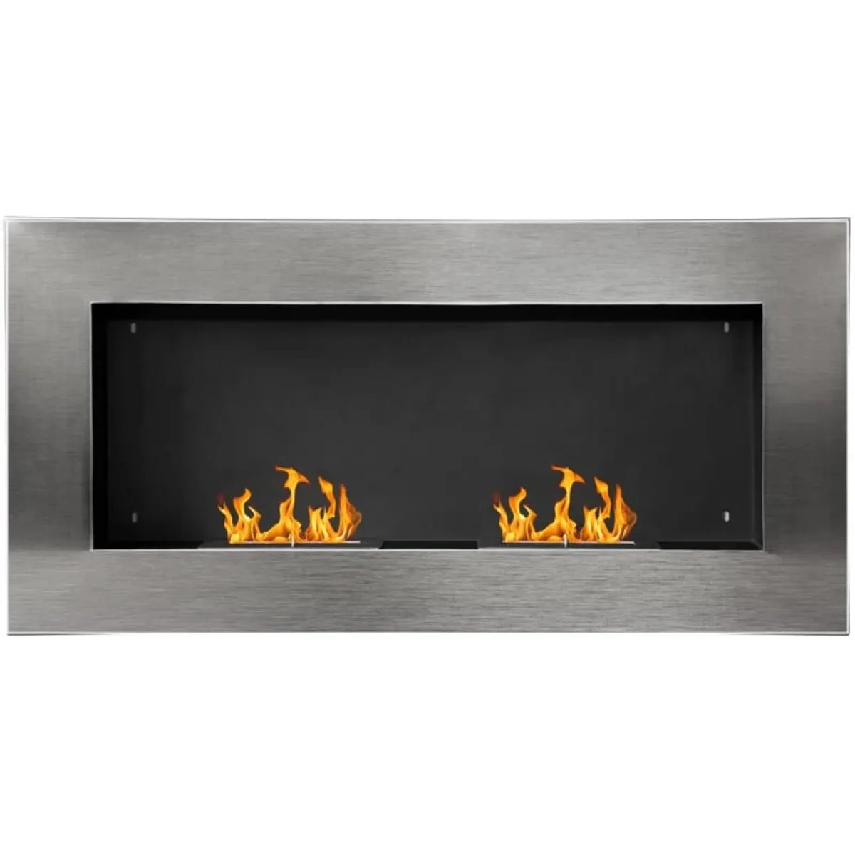 Wall-Recessed Bioethanol Fireplace Burner 2 x 0,9 - Image 1