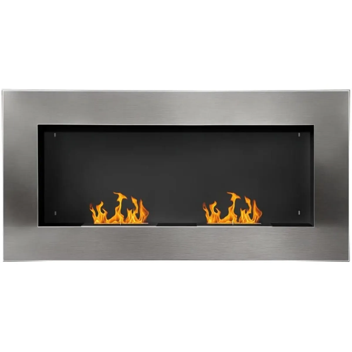 Wall-Recessed Bioethanol Fireplace Burner 2 x 0,9 - Image 2