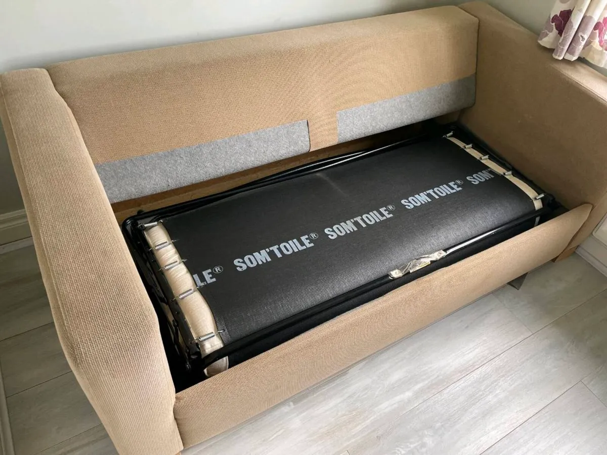 Two Seater Metal Action Sofa bed - Image 2