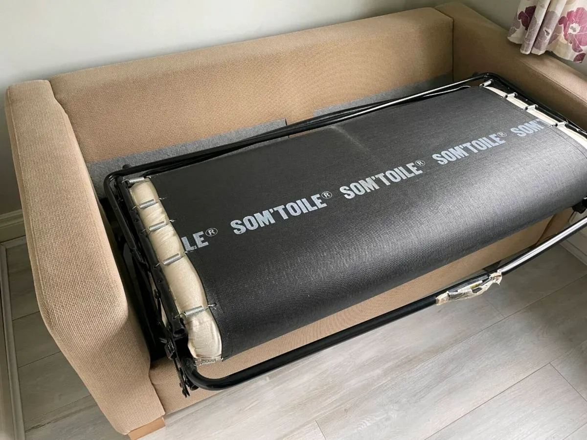 Two Seater Metal Action Sofa bed - Image 3