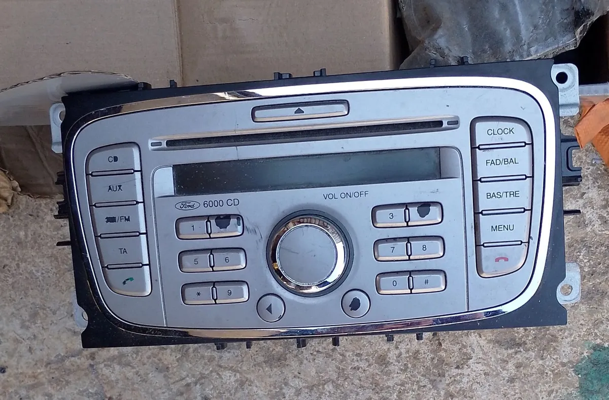 Mk2 Ford focus 6000 cd radio player