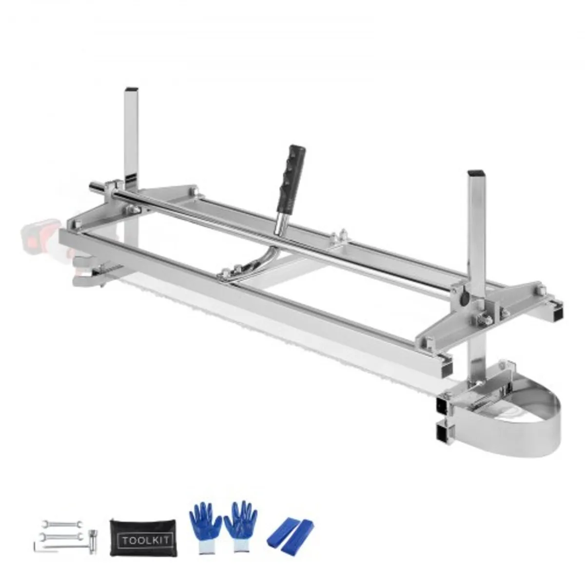 Portable Sawmill 35.6cm-91.4cm Guide Bar Galvanize - Image 1