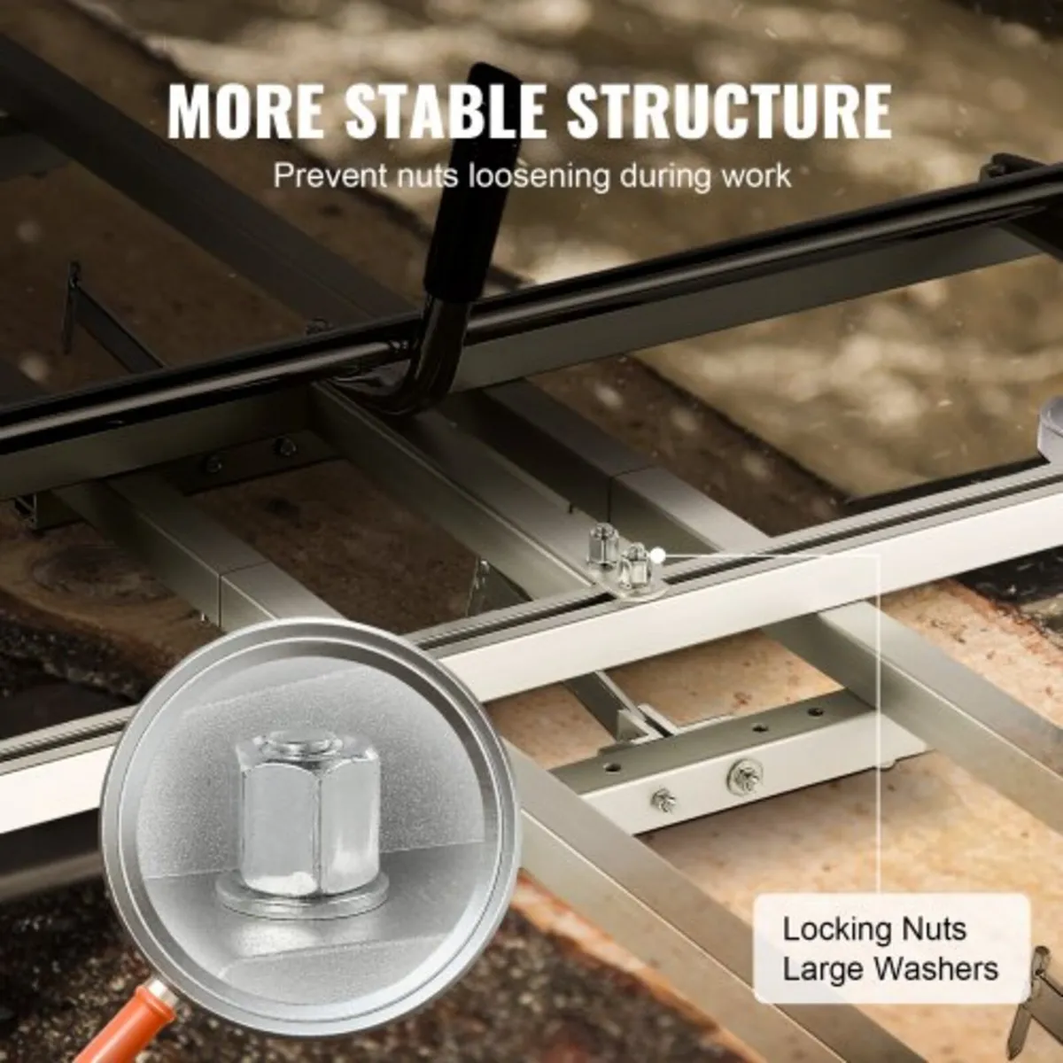 Chainsaw Mill and Rail Mill Guide System, Portable - Image 4