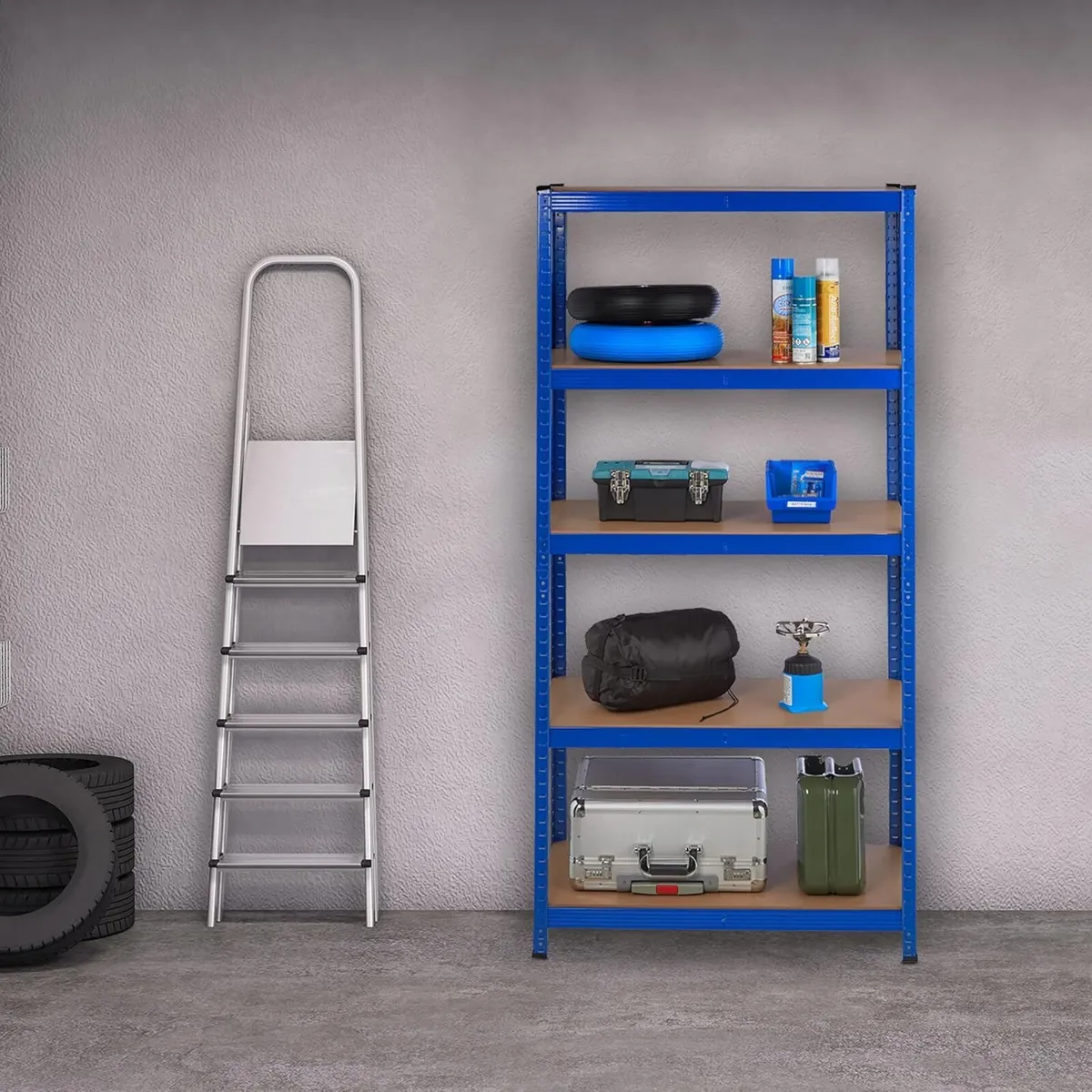 Heavy Duty Shelving Unit 180x90x45 cm Max. Load - Image 2